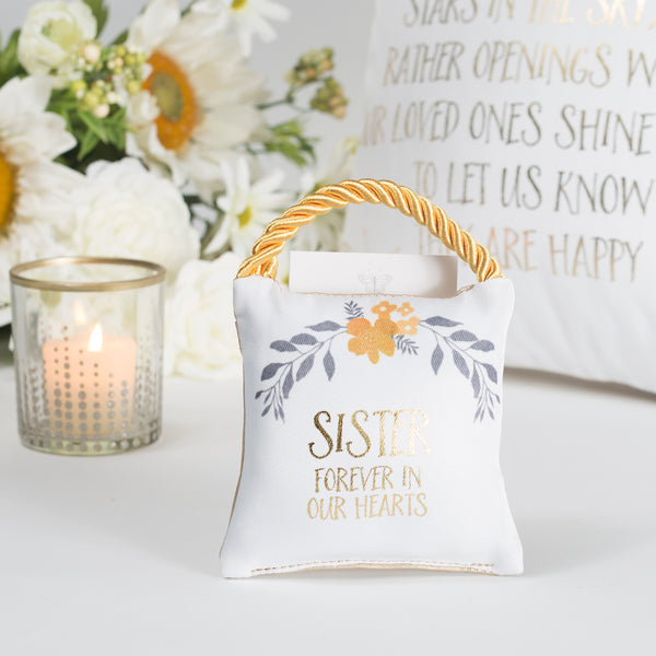 Pavilion Gift Company Sister 4.5" Memorial Pocket Pillow