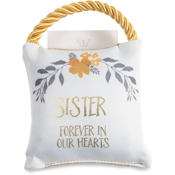 pavilion gift company Sister 4.5" Memorial Pocket Pillow