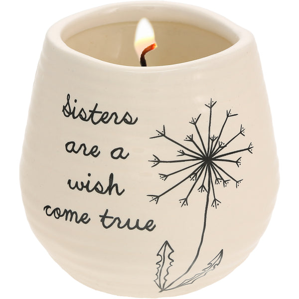 pavilion gift company Sister 8 oz - 100% Soy Wax Candle Scent: Serenity