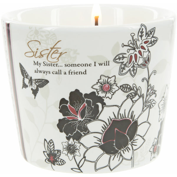 pavilion gift company Sister 8 oz Soy Wax Candle Scent: Tranquility