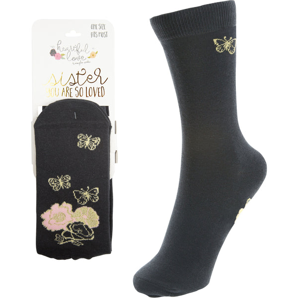 pavilion gift company Sister Ladies Cotton Blend Sock