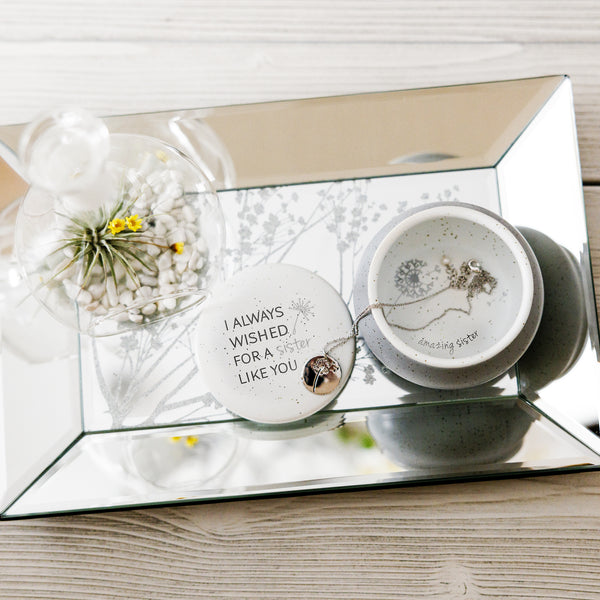 Pavilion Gift Company Sister Like You 3.5" Ceramic Keepsake Box