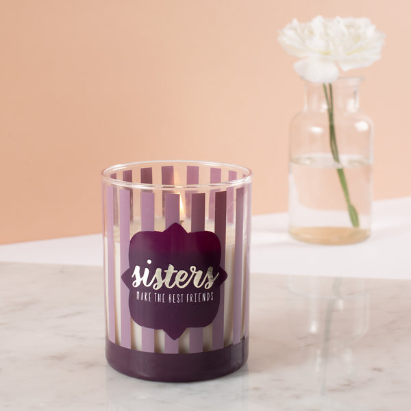 Pavilion Gift Company Sisters 7 Oz 100% Soy Wax Candle Scent: Serenity