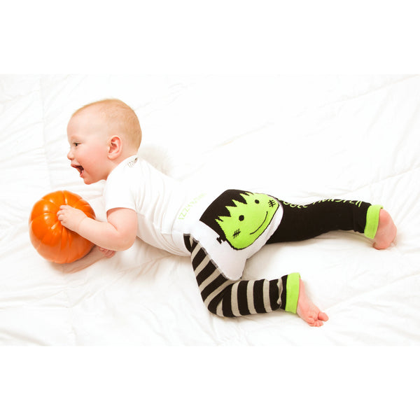 Pavilion Gift Company Snuggle Monster 6-12 Months Baby Leggings