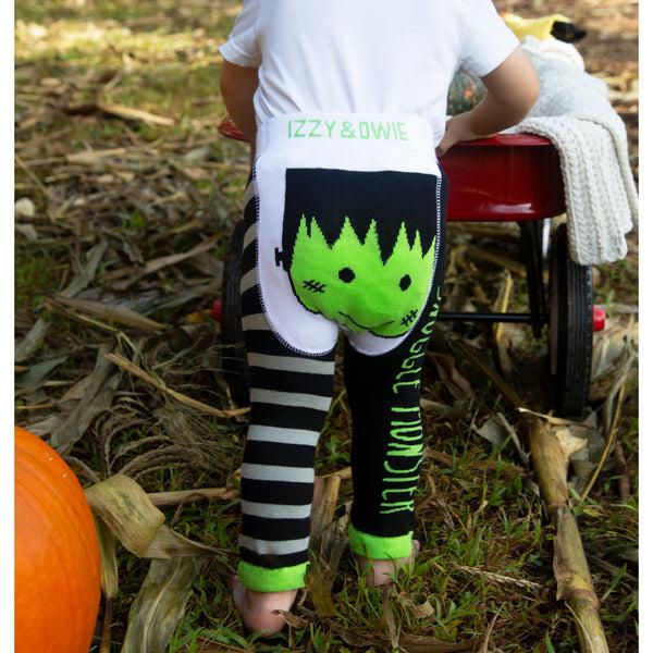 Pavilion Gift Company Snuggle Monster 6-12 Months Baby Leggings