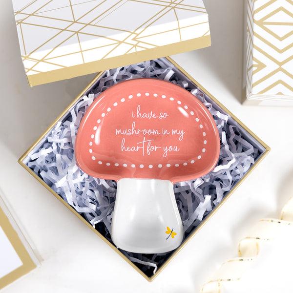 Pavilion Gift Company So Mushroom 4.25" Keepsake Dish