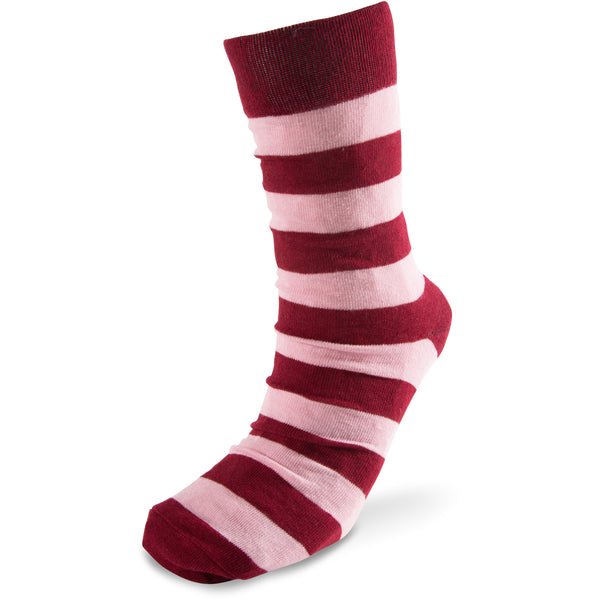 Pavilion Gift Company Socks Off Maroon - Men's Cotton Blend Sock