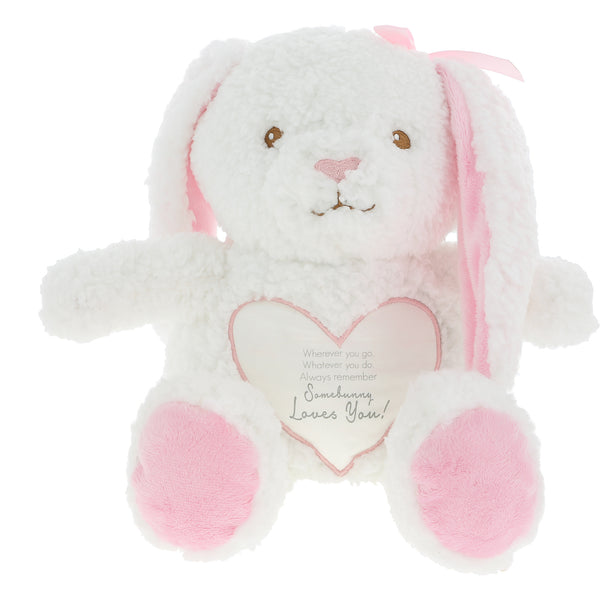 pavilion gift company Somebunny Pink Plush 9.5" Plush Bunny