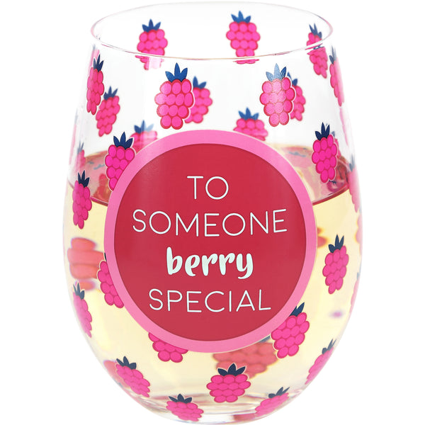 pavilion gift company Someone Special 18 oz Stemless Wine Glass