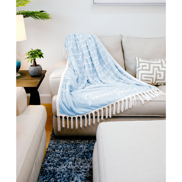 Pavilion Gift Company Someone Special 50" X 60" Inspirational Plush Blanket