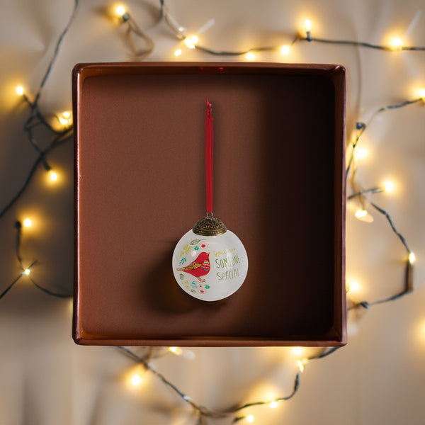 Pavilion Gift Company Someone Special 80mm Glass Ornament