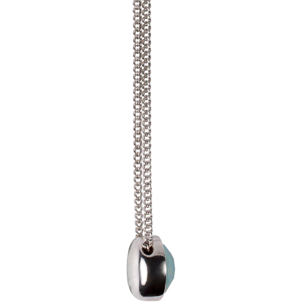 Pavilion Gift Company Someone Special Pacific Opal 16"-17.5" Rhodium Necklace
