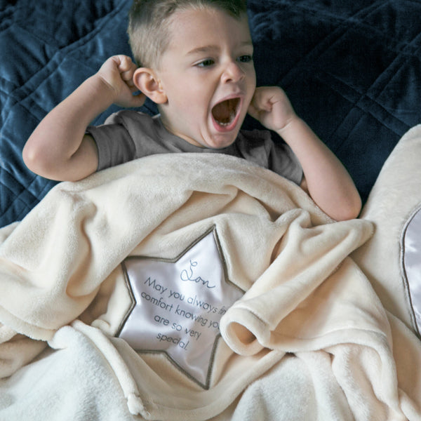 Pavilion Gift Company Son 50" X 60" Royal Plush Blanket