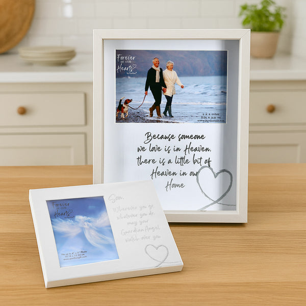 Pavilion Gift Company Son Guardian Angel Visor Memorial Photo Frame (Holds 4" X 6" Photo)