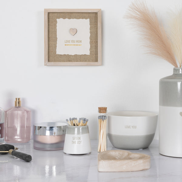 Pavilion Gift Company Spark The Joy 2.25" Match Holder And Matches