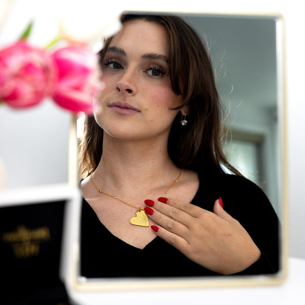 Pavilion Gift Company Special 18.5" Gold Plated Engraved Necklace