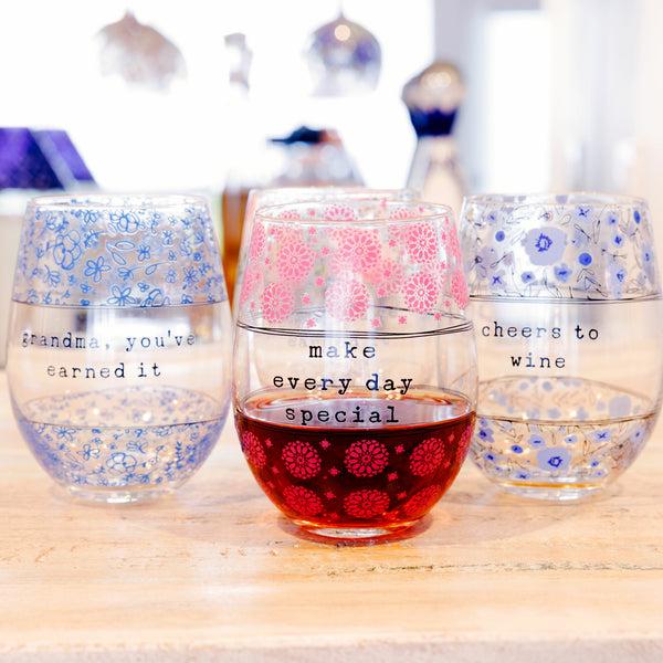 Pavilion Gift Company Special 18 Oz Stemless Wine Glass