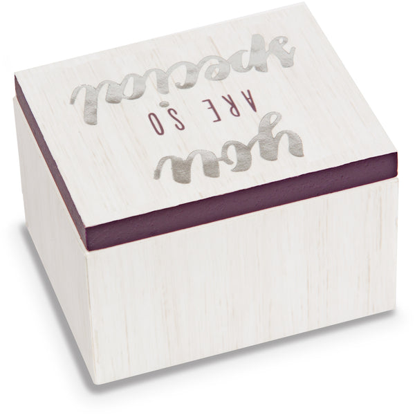 Pavilion Gift Company Special 2.25" X 1.2" X 1.5" MDF Trinket Box