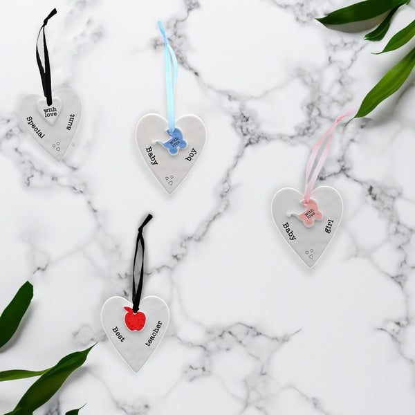 Pavilion Gift Company Special Aunt 3" Ceramic Keepsake Heart Plaque