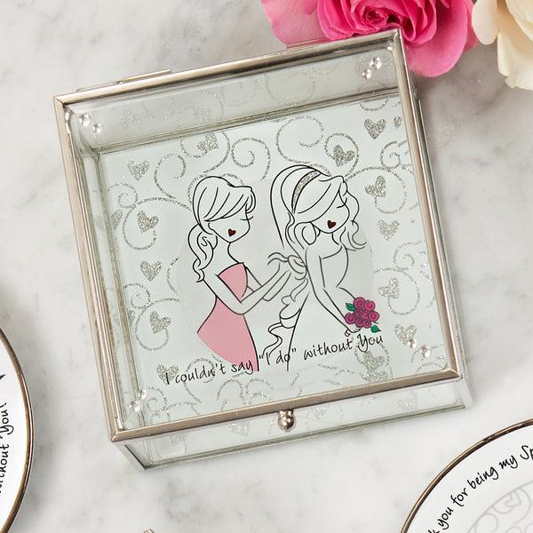 Pavilion Gift Company Special Friend 4" Glass Keepsake Box