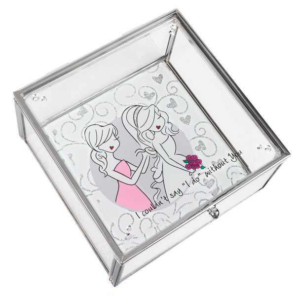 pavilion gift company Special Friend 4" Glass Keepsake Box