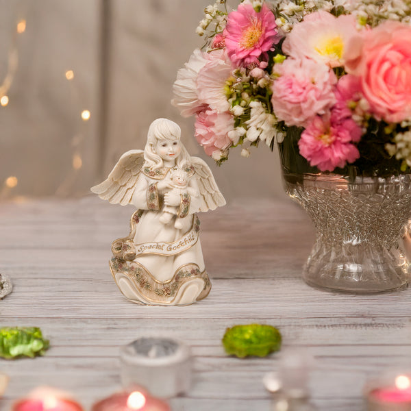 Pavilion Gift Company Special Godchild Angel 4.5" Angel With Doll