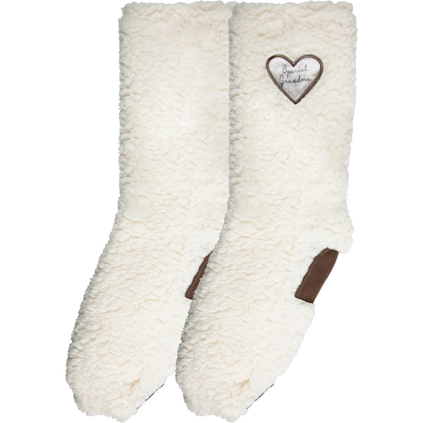 pavilion gift company Special Grandma One Size Fits Most Sherpa Slipper