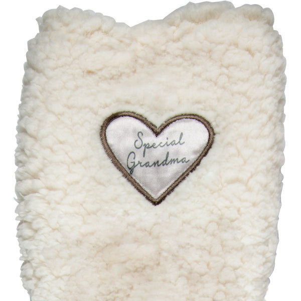 Pavilion Gift Company Special Grandma One Size Fits Most Sherpa Slipper