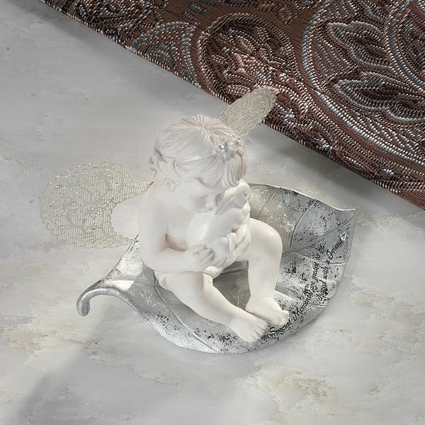 Pavilion Gift Company Special Moments 3.5" Cherub Holding Bunny