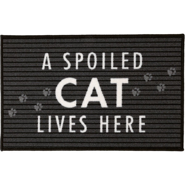 pavilion gift company Spoiled Cat 27.5" x 17.75" Floor Mat