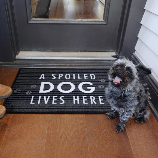 Pavilion Gift Company Spoiled Dog 27.5" X 17.75" Floor Mat