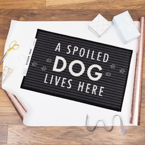 Pavilion Gift Company Spoiled Dog 27.5" X 17.75" Floor Mat