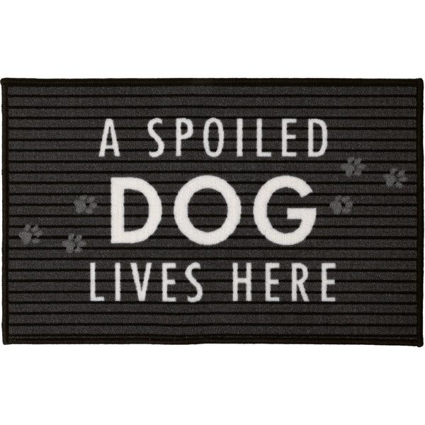 pavilion gift company Spoiled Dog 27.5" x 17.75" Floor Mat