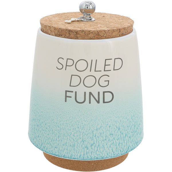 pavilion gift company Spoiled Dog 6.5" Ceramic Savings Bank
