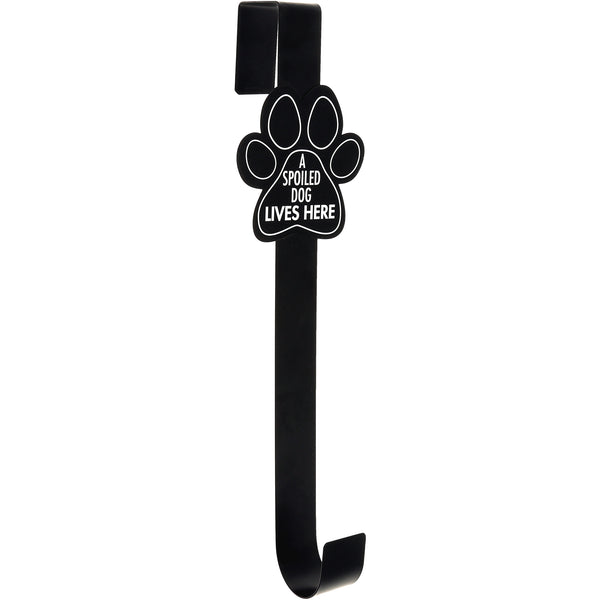 pavilion gift company Spoiled Dog Metal Wreath Hanger