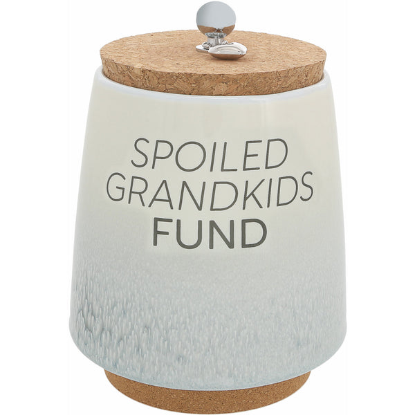 pavilion gift company Spoiled Grandkids 6.5" Ceramic Savings Bank