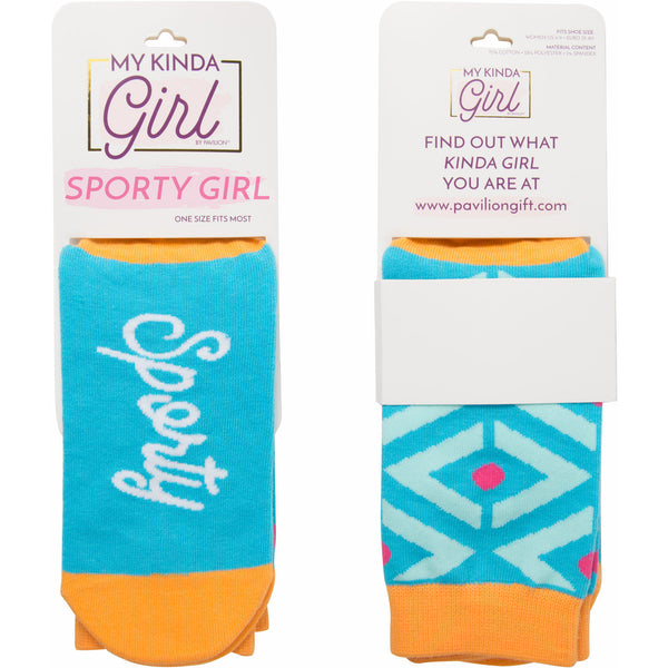 Pavilion Gift Company Sporty Girl Ladies Cotton Blend Sock