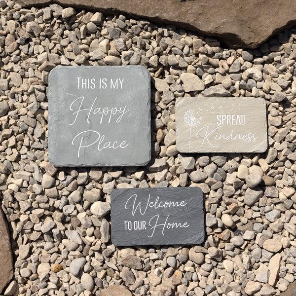 Pavilion Gift Company Spread Kindness 7" X 4.25" Garden Stone