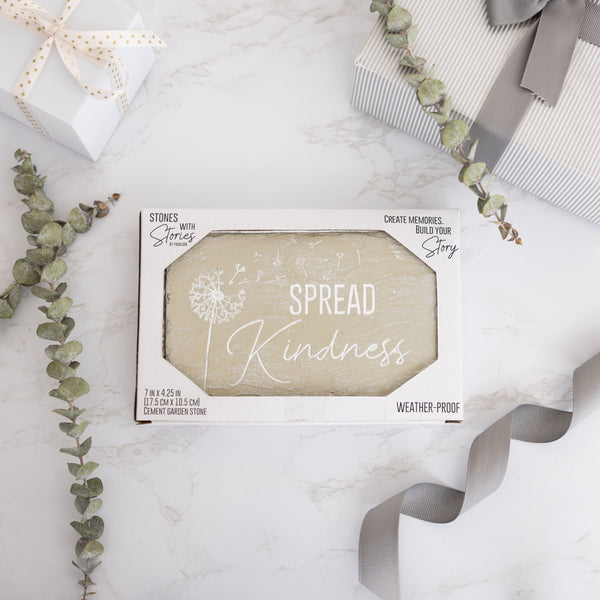 Pavilion Gift Company Spread Kindness 7" X 4.25" Garden Stone