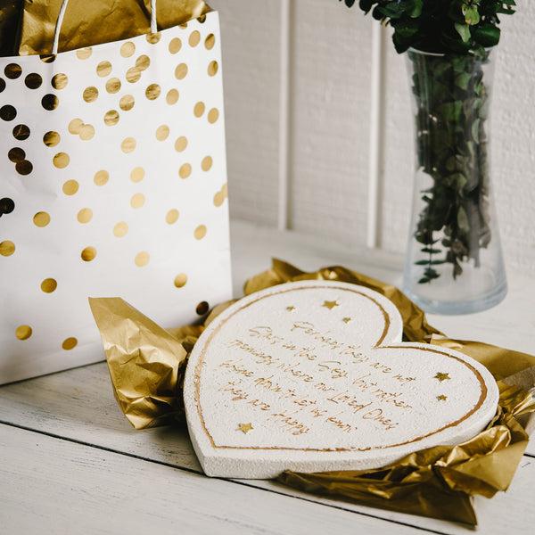 Pavilion Gift Company Stars In The Sky 11" Heart Garden Stone