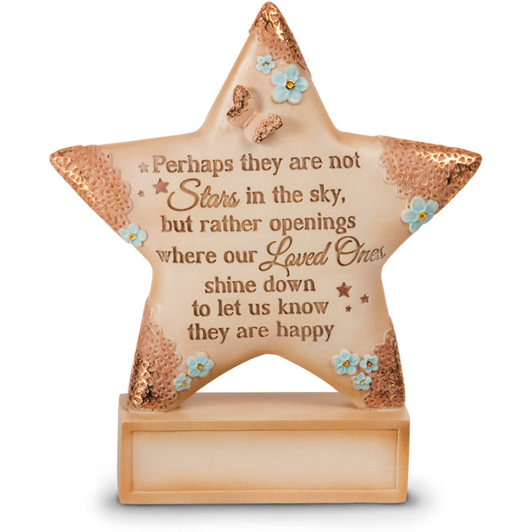 pavilion gift company Stars in the Sky 4" x 4.5" Self-Standing Star Plaque