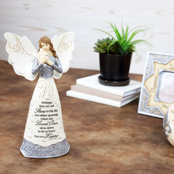 Pavilion Gift Company Stars In The Sky 9" Angel Holding Star