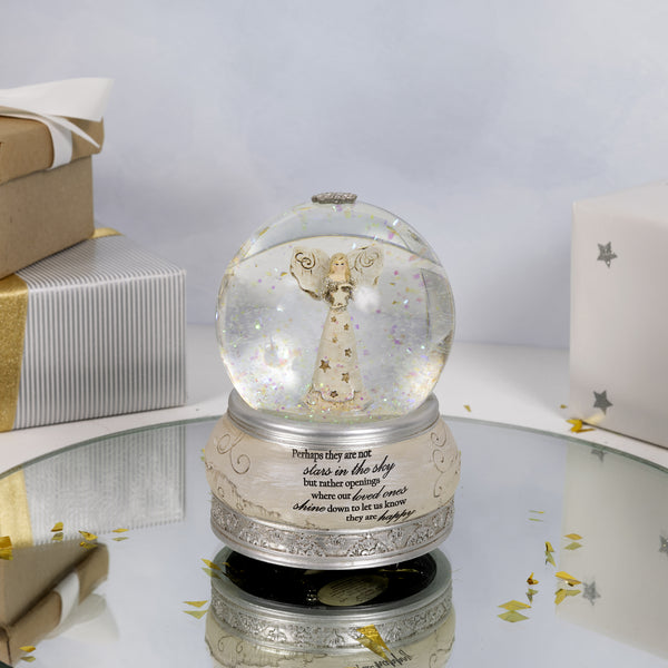 Pavilion Gift Company Stars In The Sky LED Lit 100mm Musical Water Globe
