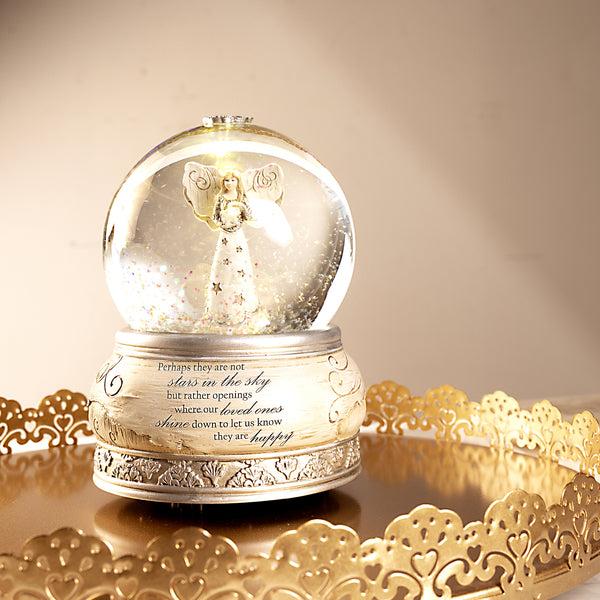 Pavilion Gift Company Stars In The Sky LED Lit 100mm Musical Water Globe