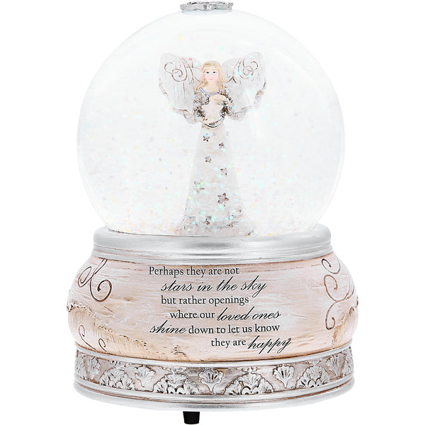 pavilion gift company Stars in the Sky LED Lit 100mm Musical Water Globe