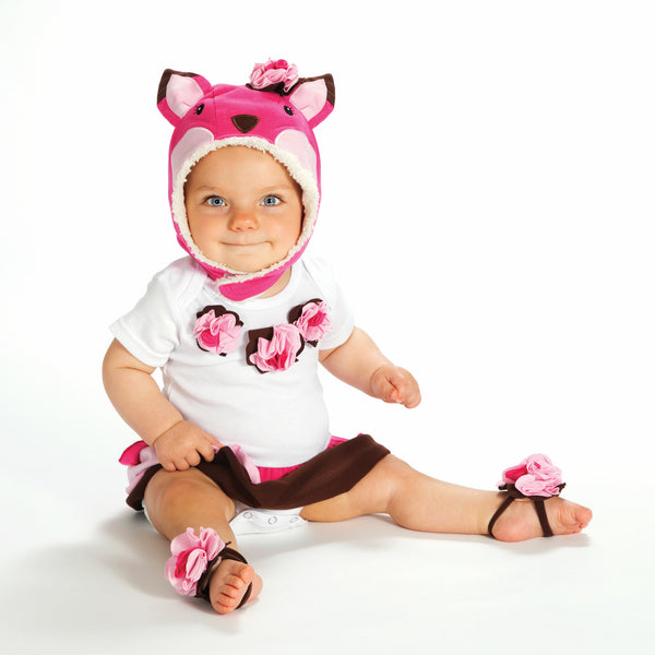 pavilion gift company Strawberry Sundae 9-12 Months Onesie Dress