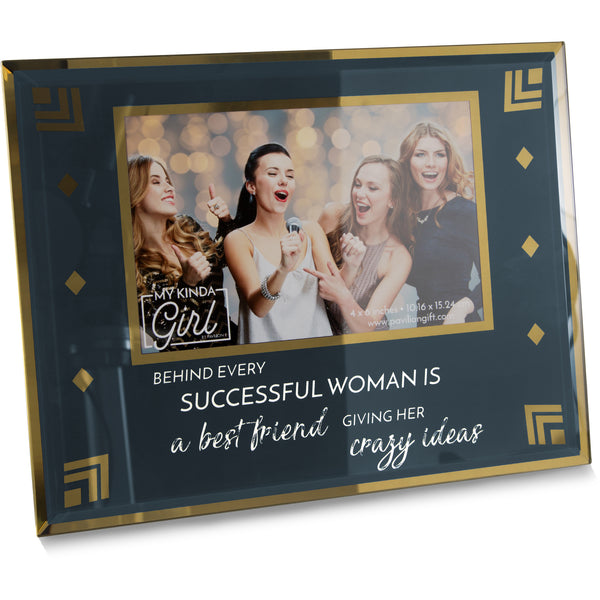 pavilion gift company Successful Woman 9.25" x 7.25" Frame (Holds 6" x 4" Photo)