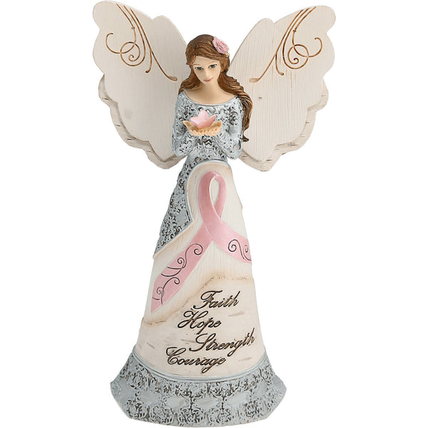 pavilion gift company Survivor 6.5" Angel Holding Butterfly