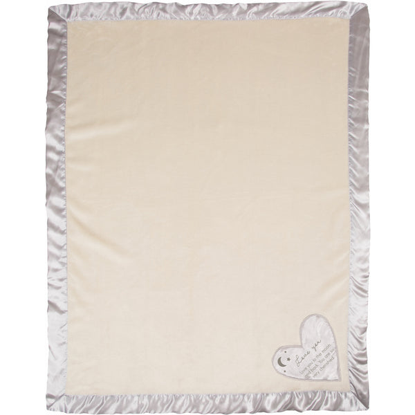 Pavilion Gift Company Sweet Baby 30" X 40" Royal Plush Blanket