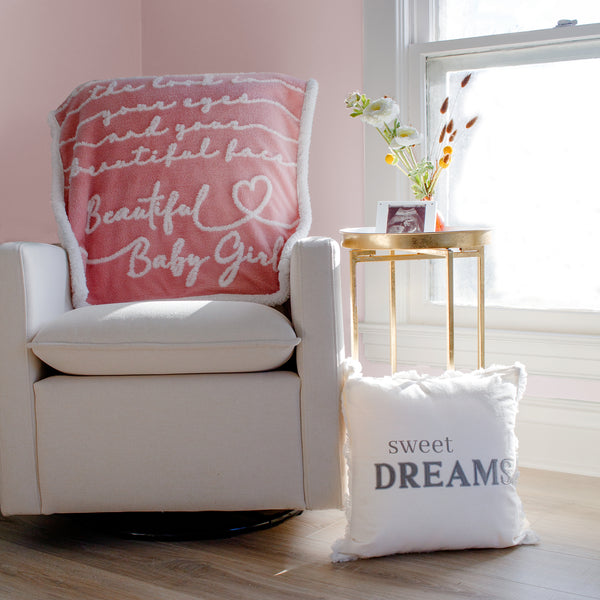 Pavilion Gift Company Sweet Dreams 18" Throw Pillow Cover